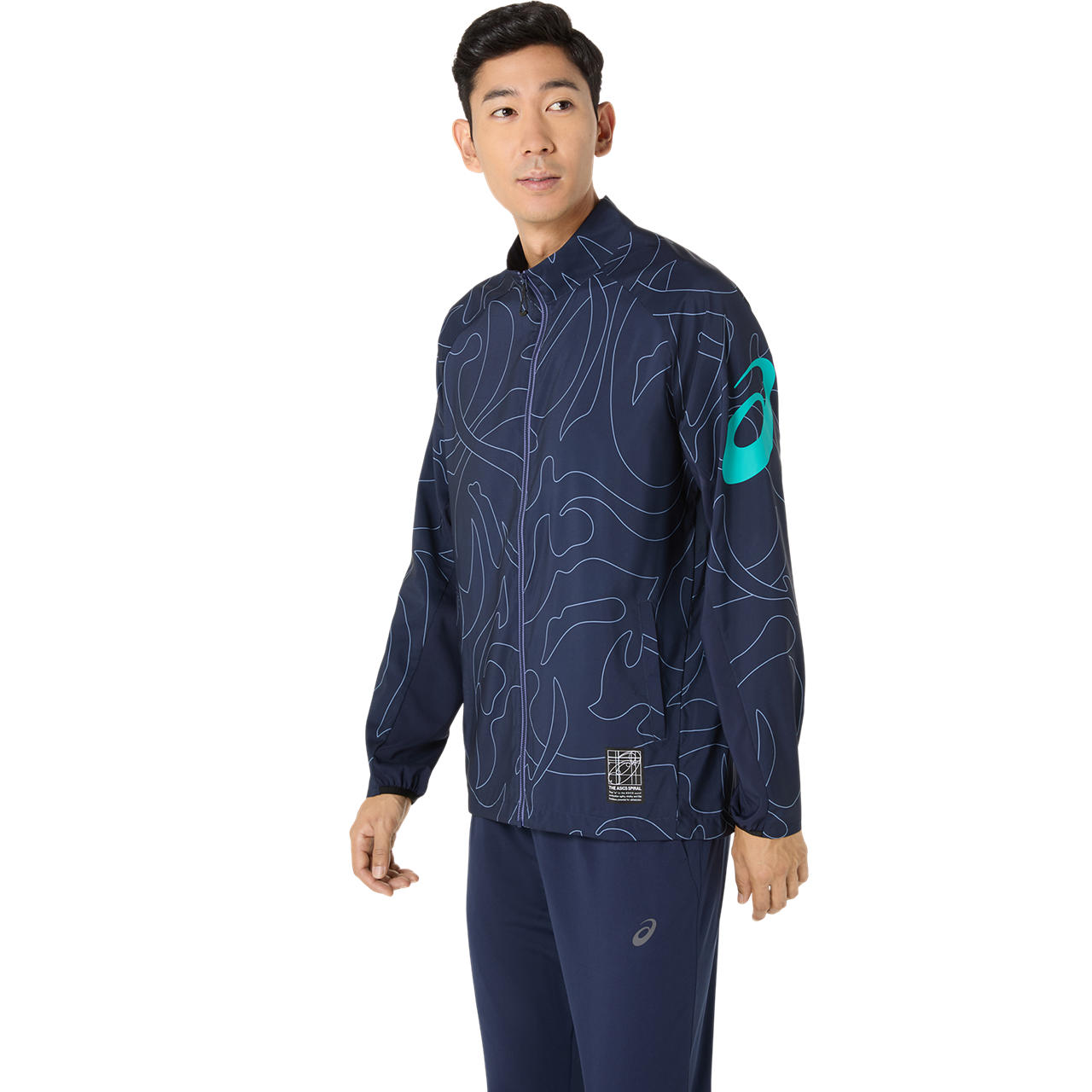 Men's Jackets | COOL GRAPHIC SUMMER WOVEN JACKET | ASICS