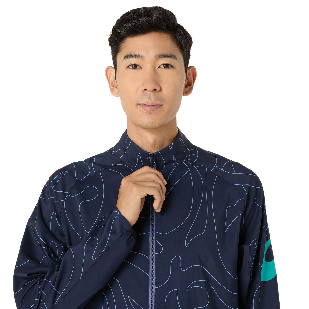 Men's Jackets | COOL GRAPHIC SUMMER WOVEN JACKET | ASICS