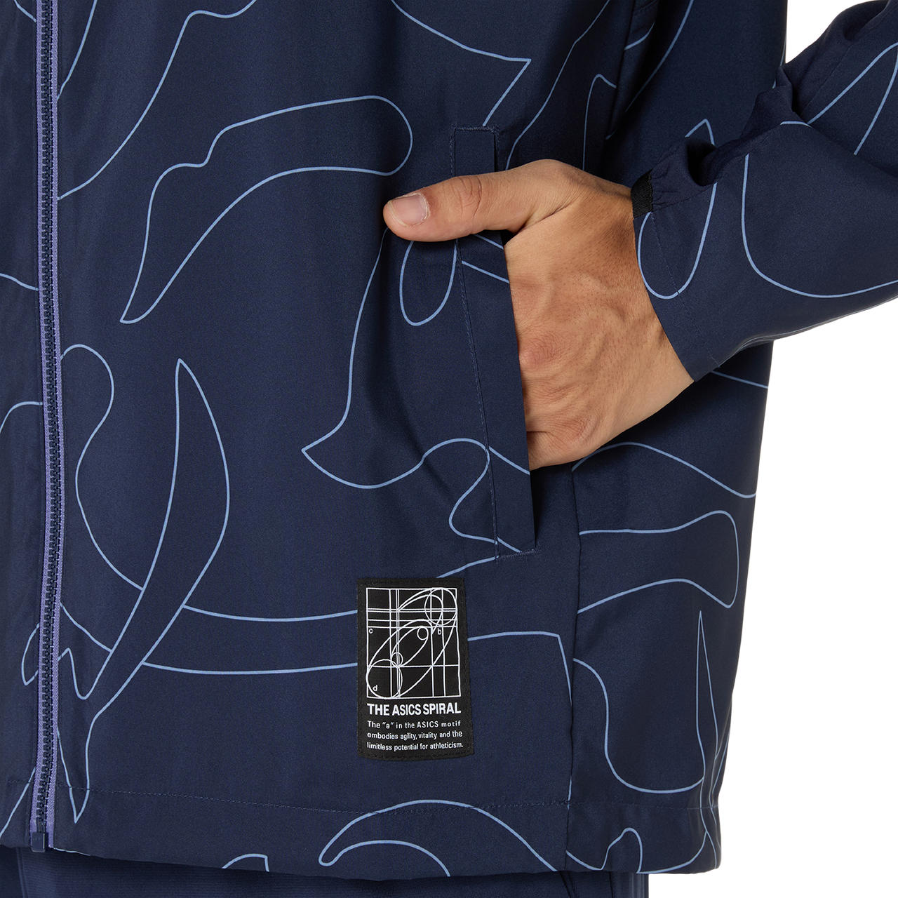 Men's Jackets | COOL GRAPHIC SUMMER WOVEN JACKET | ASICS