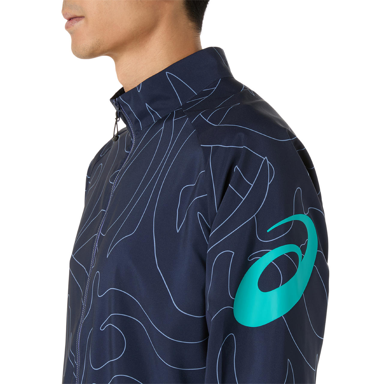 Men's Jackets | COOL GRAPHIC SUMMER WOVEN JACKET | ASICS