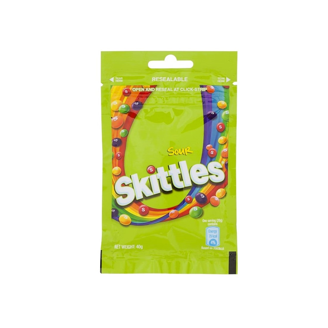 Skittles 酸味彩虹糖 (40克)_0