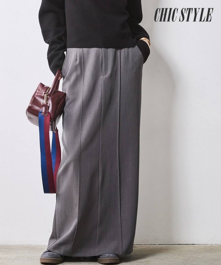 nissen 緊身長裙(CHIC STYLE) (日本女裝大尺碼) NSCSQ0225A0010 FW24