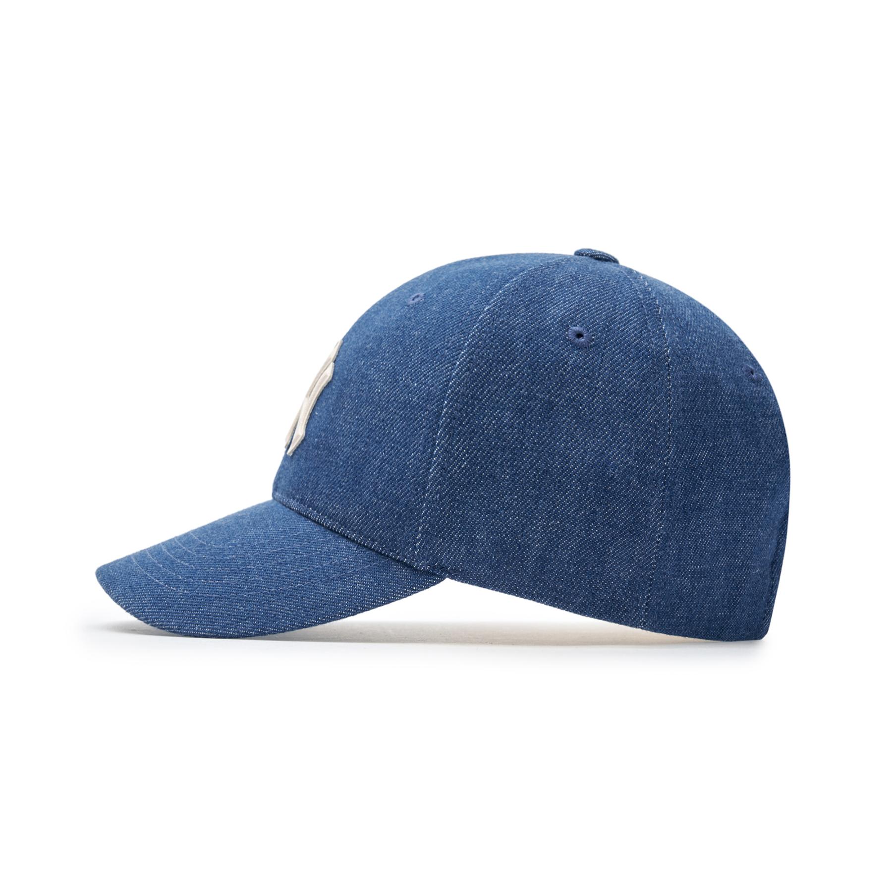 ■MLB Korea■ Denim New Structure Ball Cap NY LBlue 3ACPD015 DENIM NEW STRUCTURED BALL CAP NEW YORK YANKEES (3ACPD015N