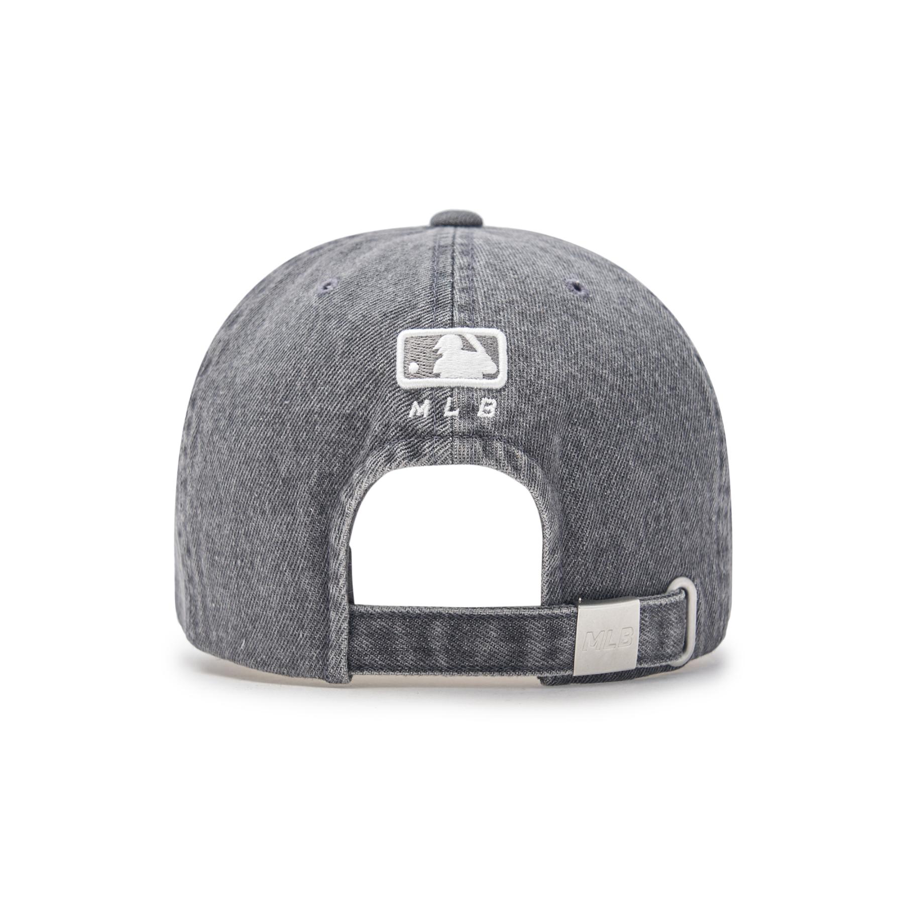 【MLB】 Washing Denim Unstructured Ball Cap ●送料・関税込● Basic Washing Denim Unstructured Ball Cap NEW YORK YANKEES