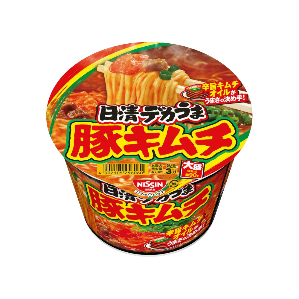 ⚡日清 大杯豚肉泡菜拉麵 (101克)【限時優惠】_0
