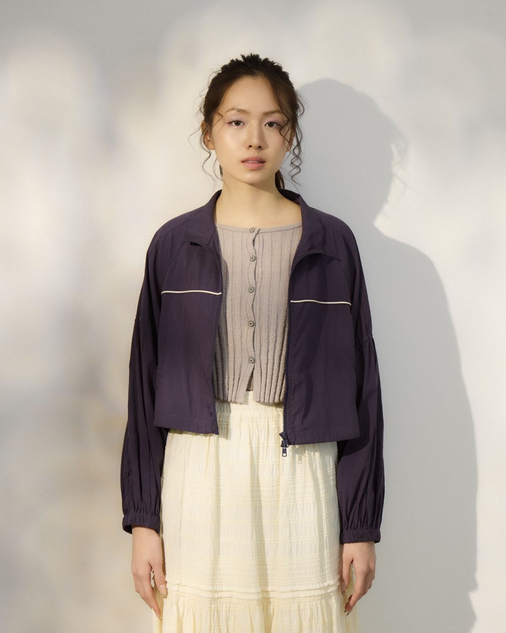 Rib Knitted Cardigan_1