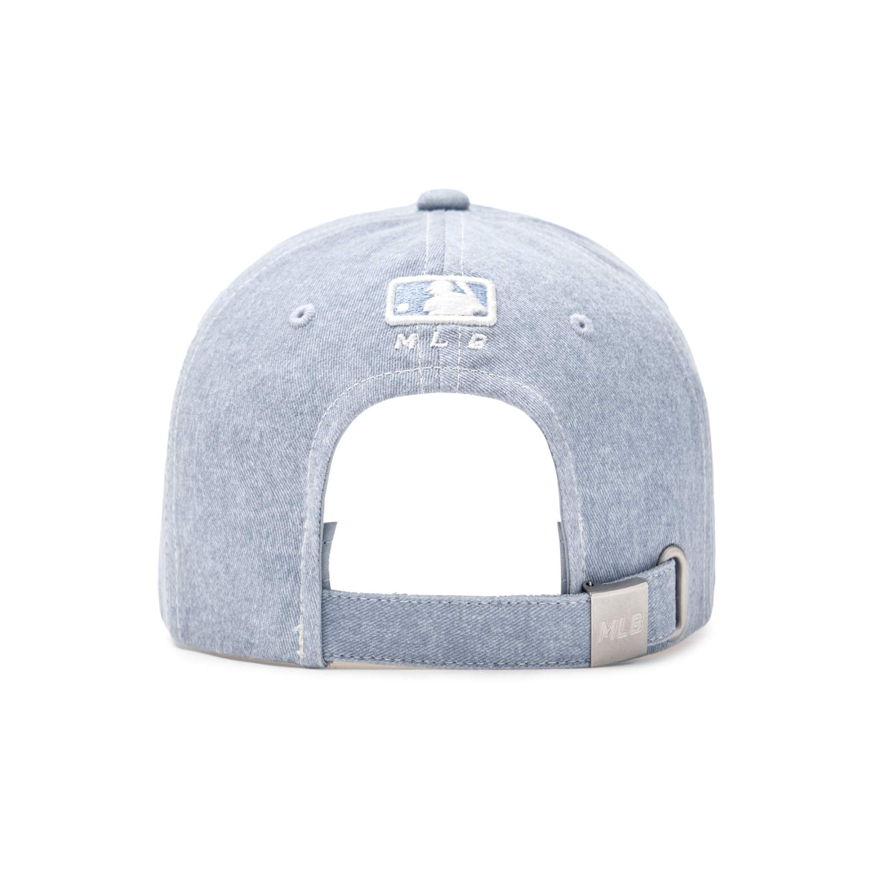 ■MLB Korea■ Varsity Vintage Oval Stitch Unstructured Ball VARSITY VINTAGE OVAL STITCH CURSIVE UNSTRUCTURED BALL CAP