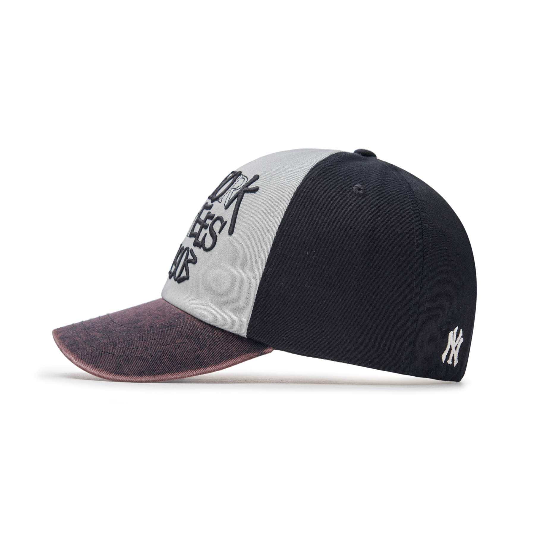 キャップ MLB Korea Street Varsity Vintage Unstructured Ball Cap BOS L STREET VARSITY VINTAGE UNSTRUCTURED BALL CAP NEW YORK