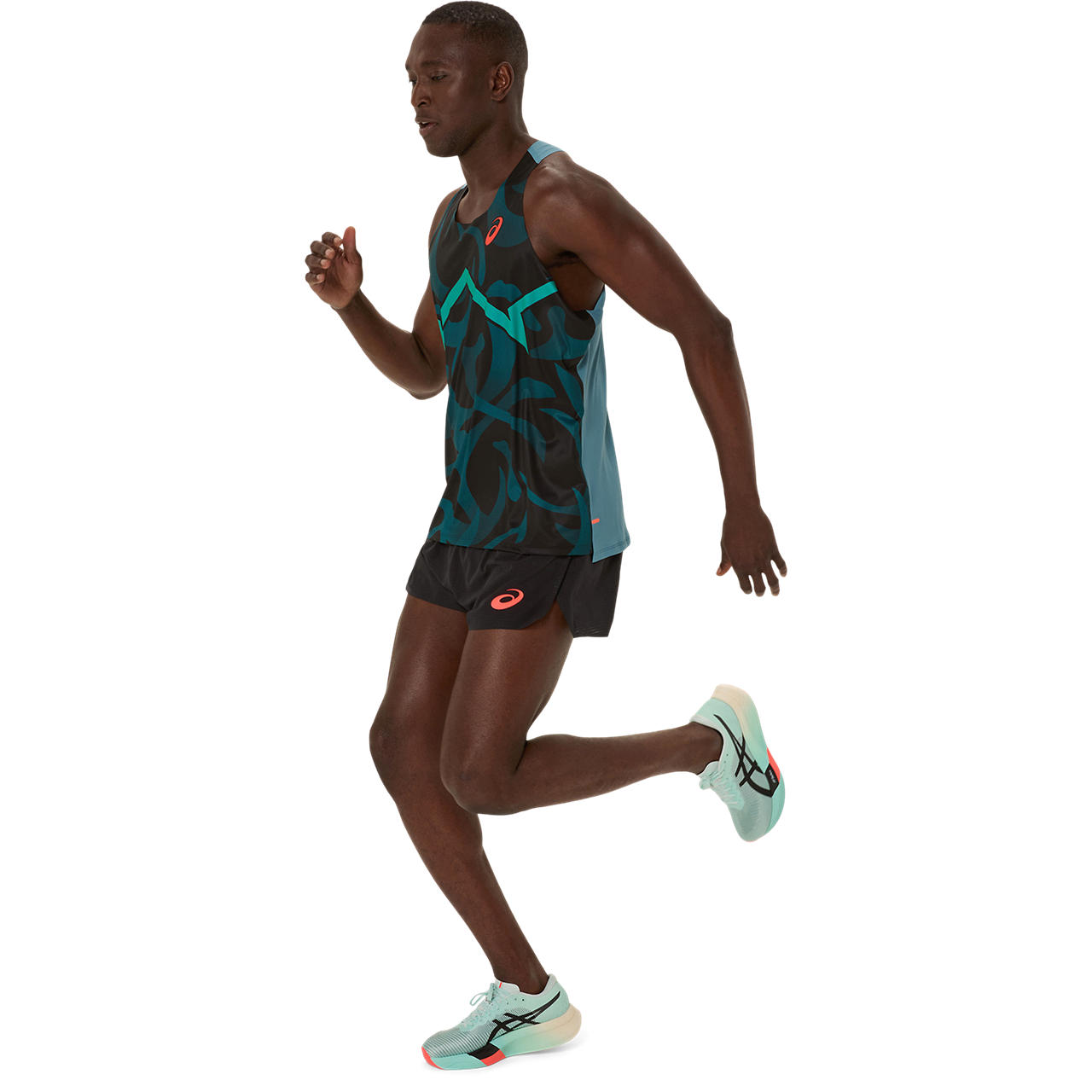 アシックスLIGHT KNIT SINGLET新品Mサイズ New アシックス LIGHT KNIT SINGLET MMS SPEED MIDDLE TIGHT
