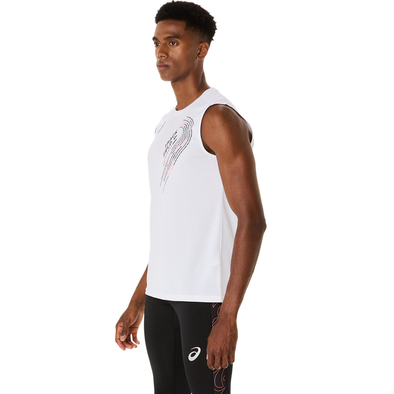 Men's Tops & T-Shirts | TRACK GRAPHIC SLEEVELESS TOP | ASICS