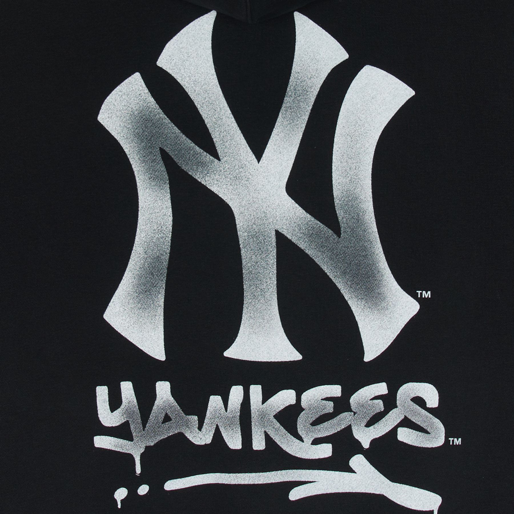 BASIC BACK BIG LOGO OVERFIT HOOD ZIP UP NEW YORK YANKEES