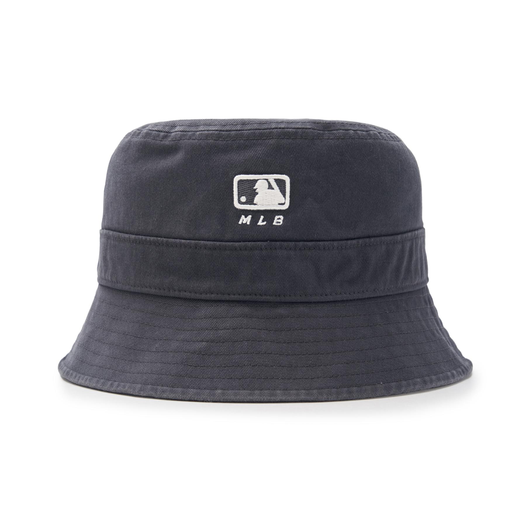 BASIC MEDIUM LOGO WASHING BUCKET HAT NEW YORK YANKEES