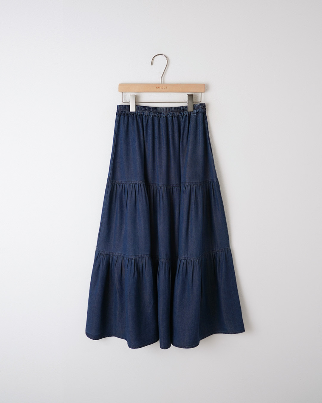 Tencel Denim Tiered Skirt_3
