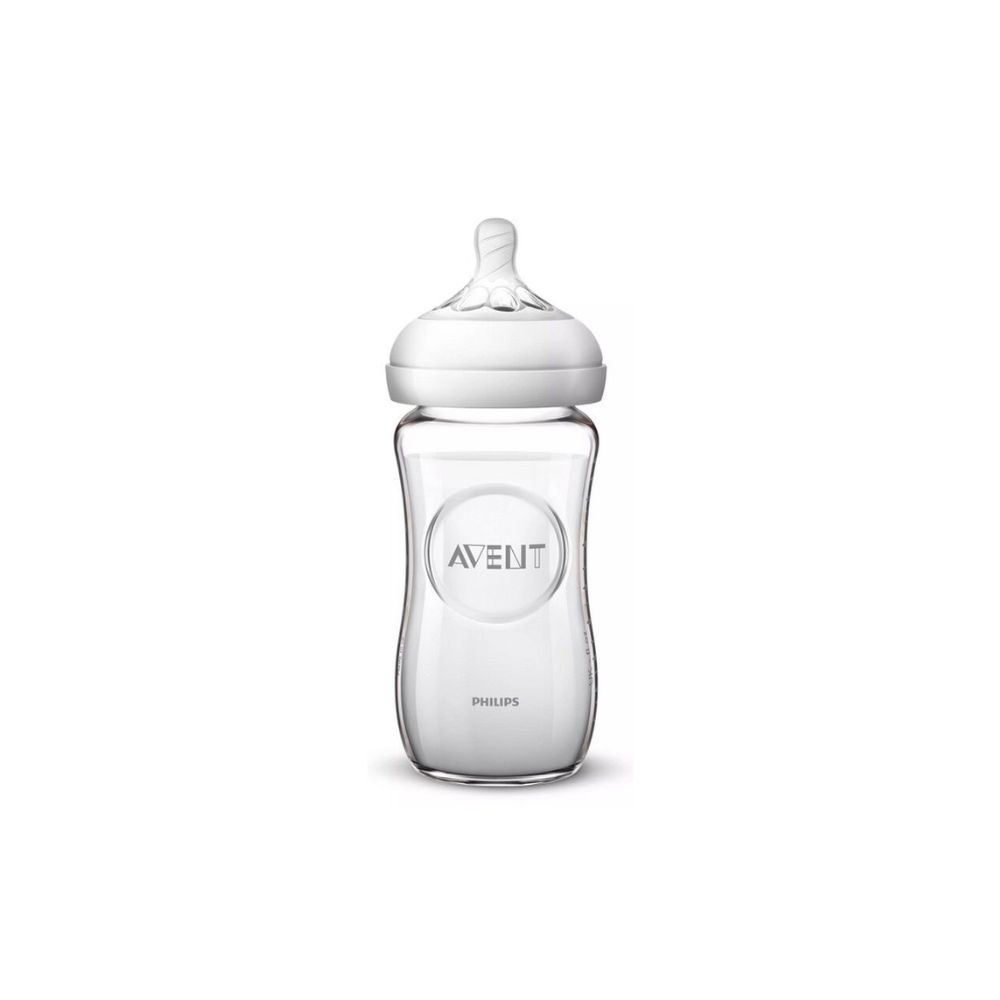 Philips Avent Natural 玻璃奶瓶 240毫升_0