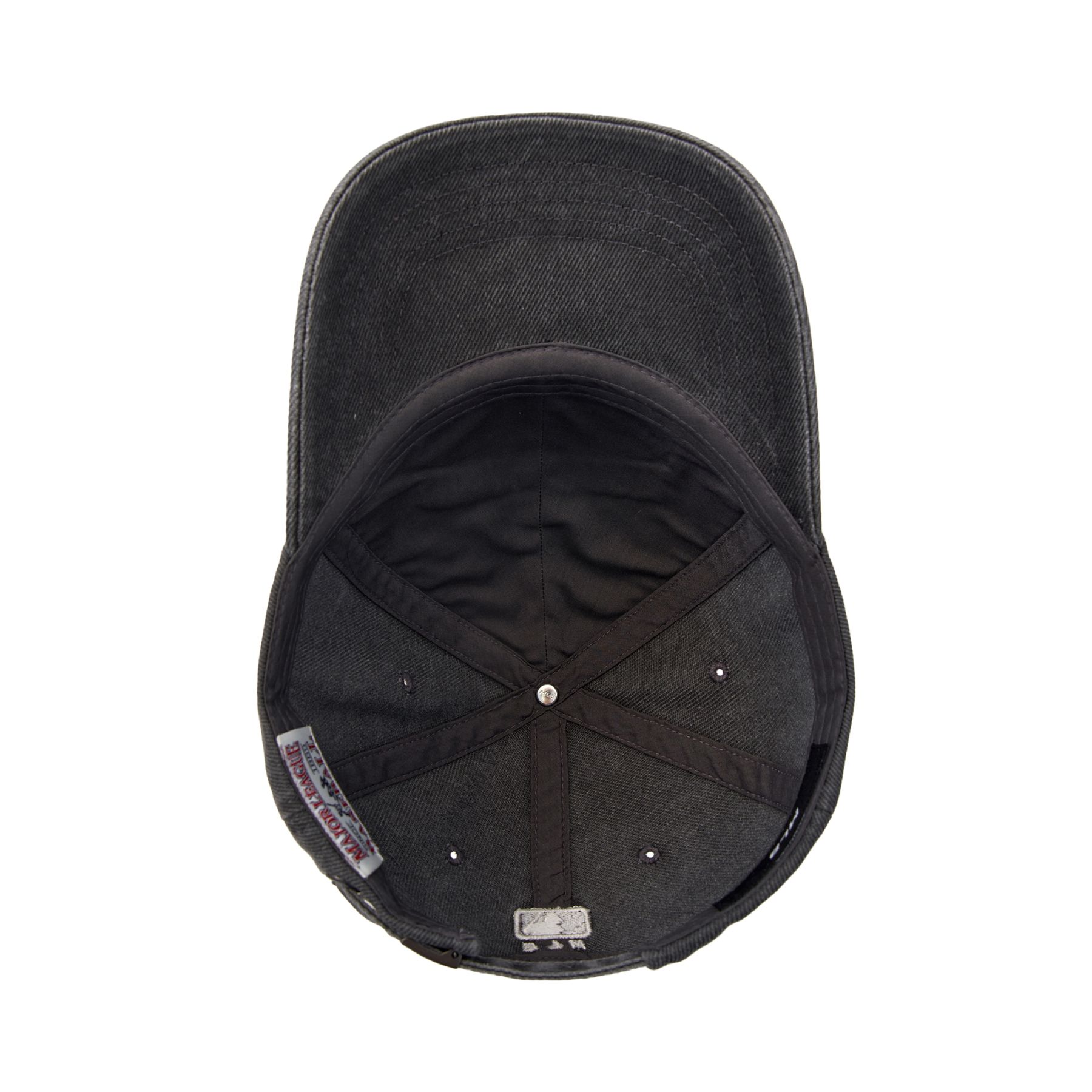 ◆MLB Korea◆ Vintage Culsive Unstructured Ball Cap NY MgPin MLB Korea NY Yankees Vintage Script Cap | Karina Pick