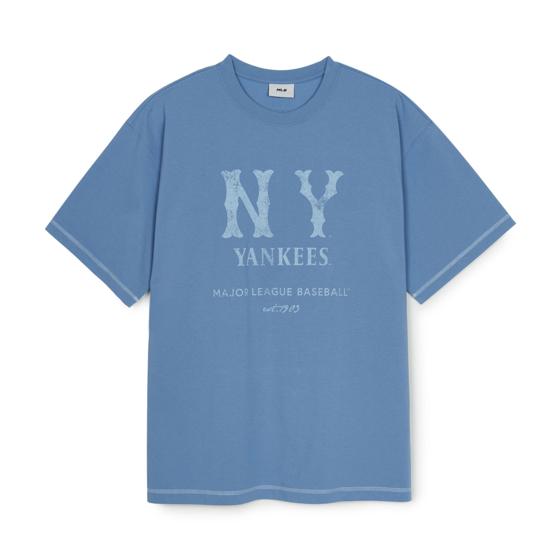 BASIC COOPERS LOGO MEGA OVER FIT T-SHRTS NEW YORK YANKEES