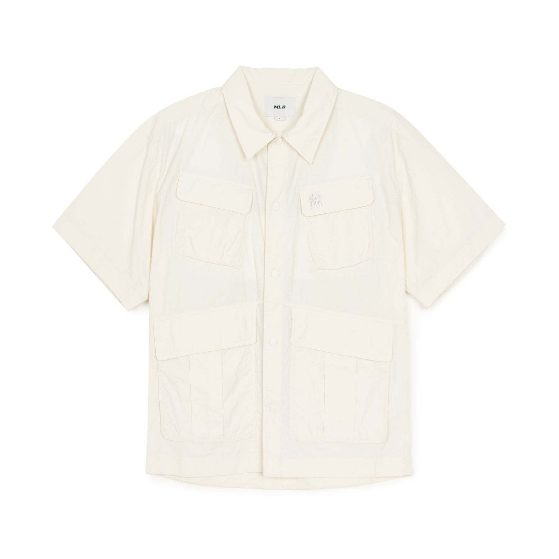 MLB■Pocket Woven Short-sleeved★送料込 メゾン ミハラヤスヒロ Maison MIHARA YASUHIRO AMATEUR SEWN
