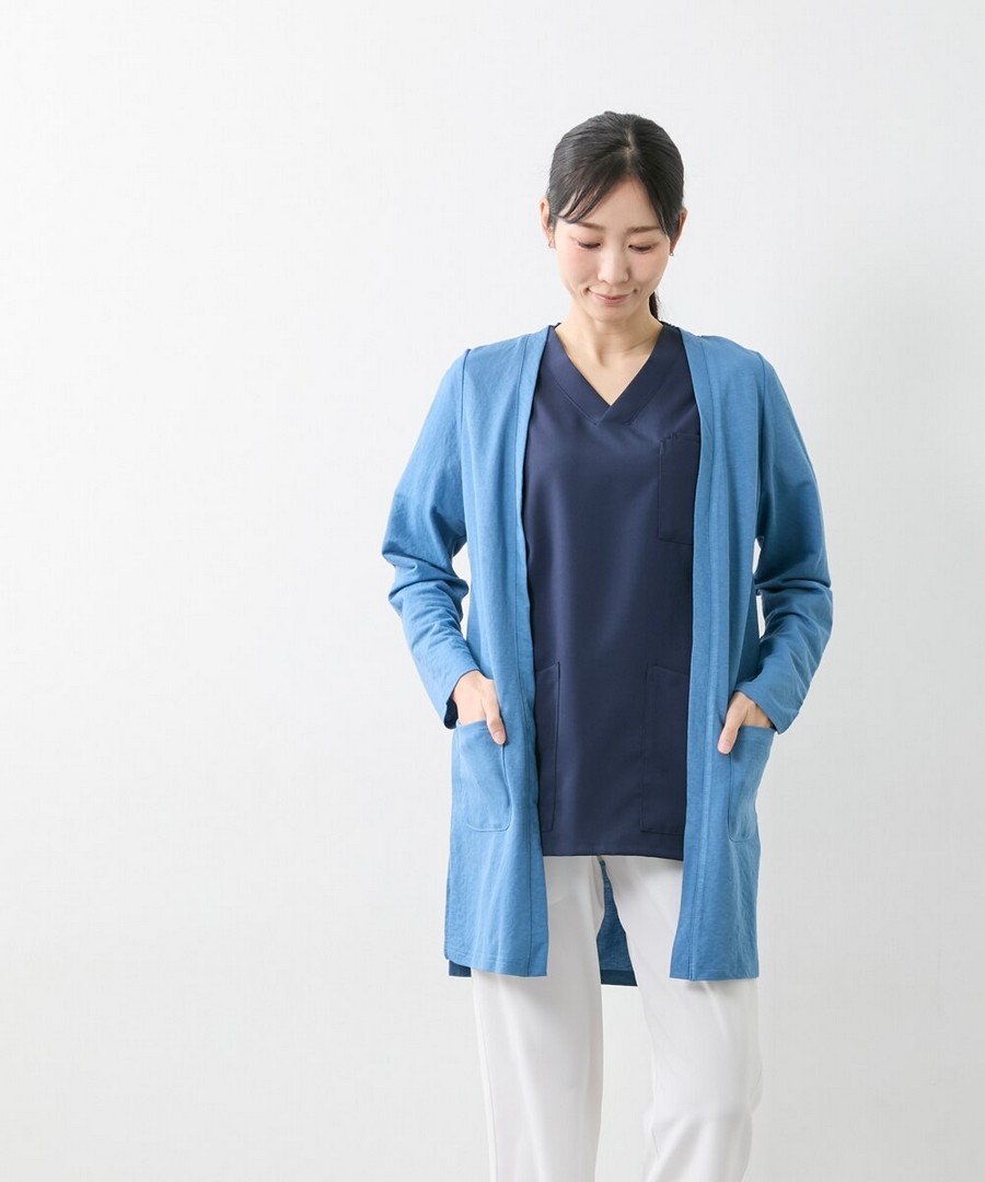 nissen 納米微細加工外套(薄款)(適合醫療機構上班人員穿著) (日本女裝大尺碼) NSBNZ0124E0020 SS25