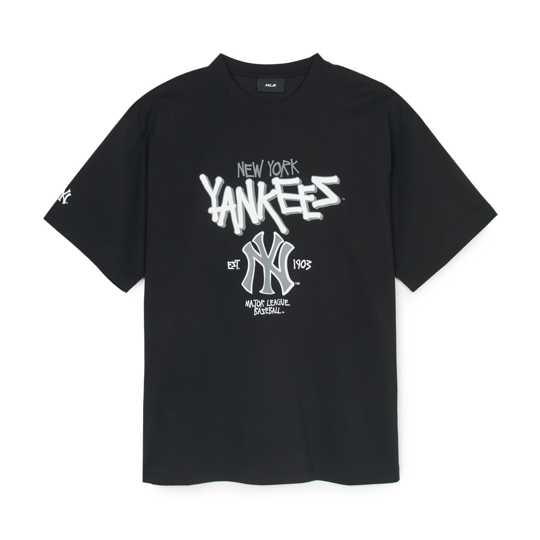 BASIC BIG LOGO MEGA OVER FIT T-SHIRTS NEW YORK YANKEES