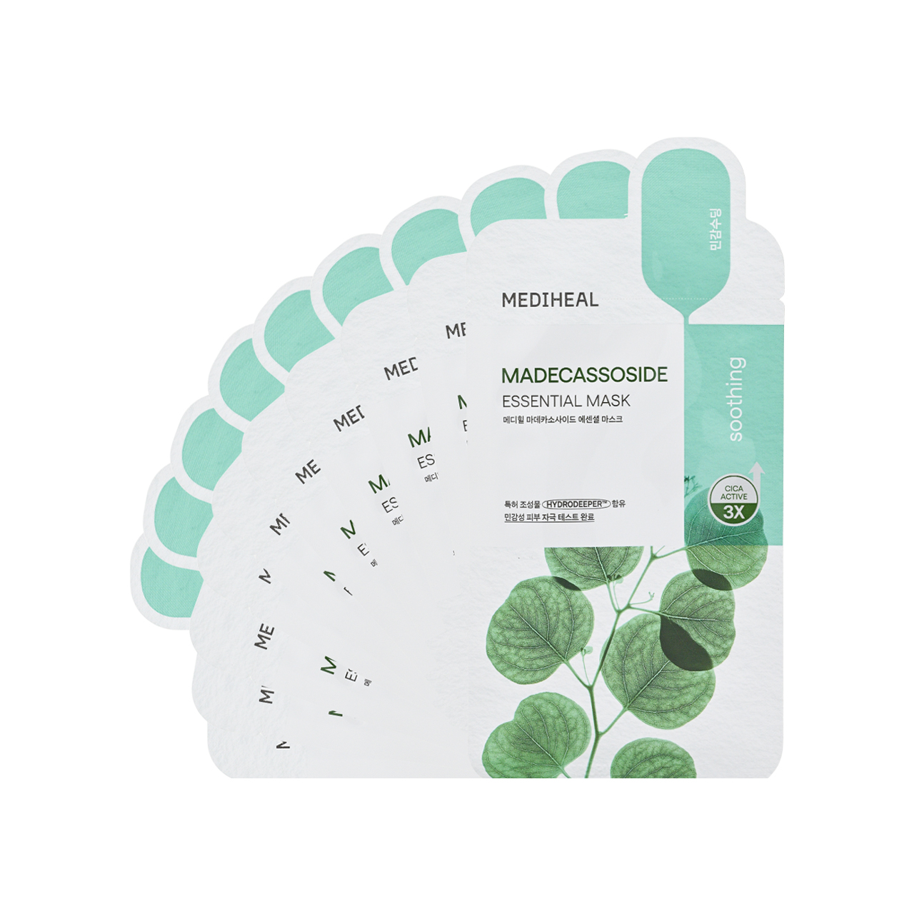 Mediheal 積雪草舒緩護理導入精華面膜 24毫升×10片裝_3