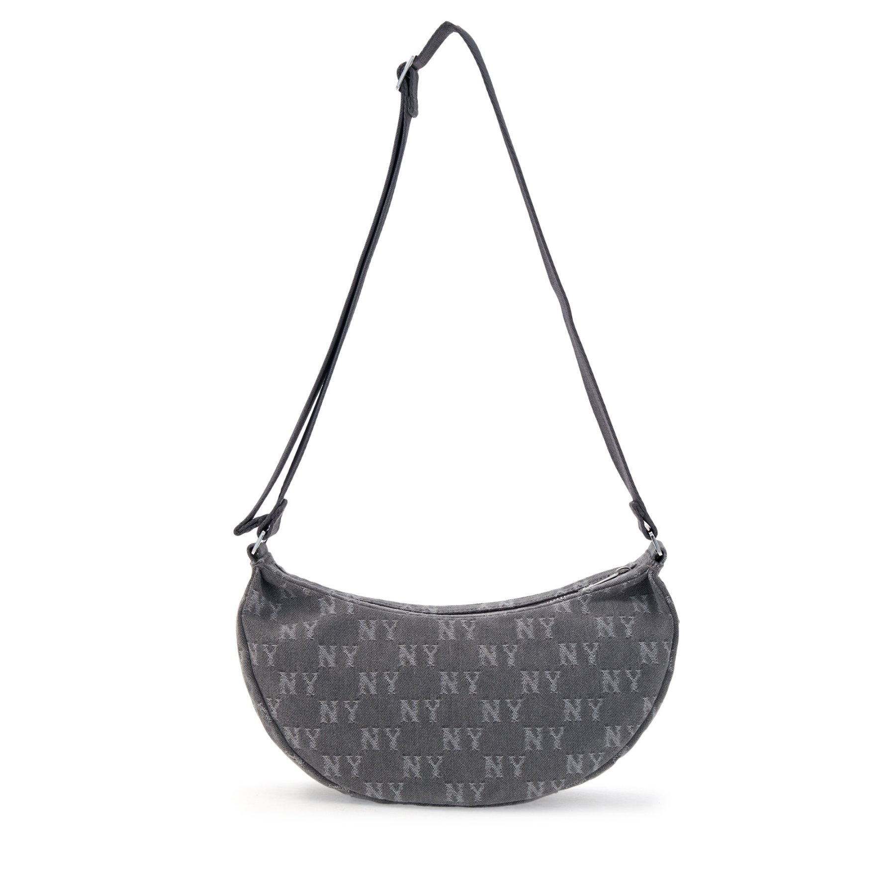 ★MLB Korea★ Classic Monogram Jacquard Hobo Bag B DBrown 3A Classic Jacquard Monogram Hobo Bag Boston Red Sox