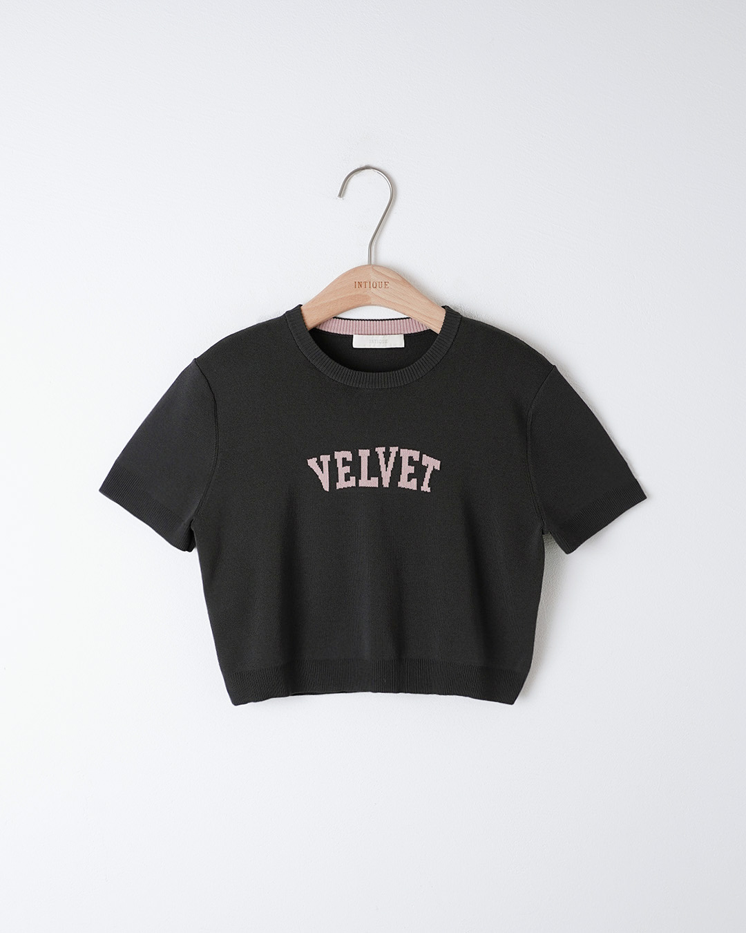 Logo Intarsia Cropped Sweater_2