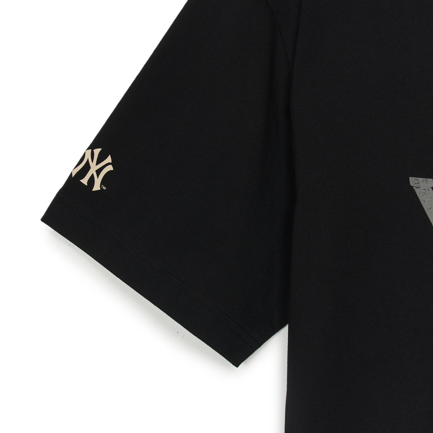 VARSITY VINTAGE COLOR GRAPHIC OVER FIT T-SHIRTS NEW YORK