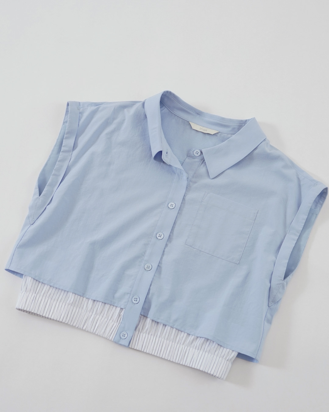 2 in 1 Cropped Shirt_4