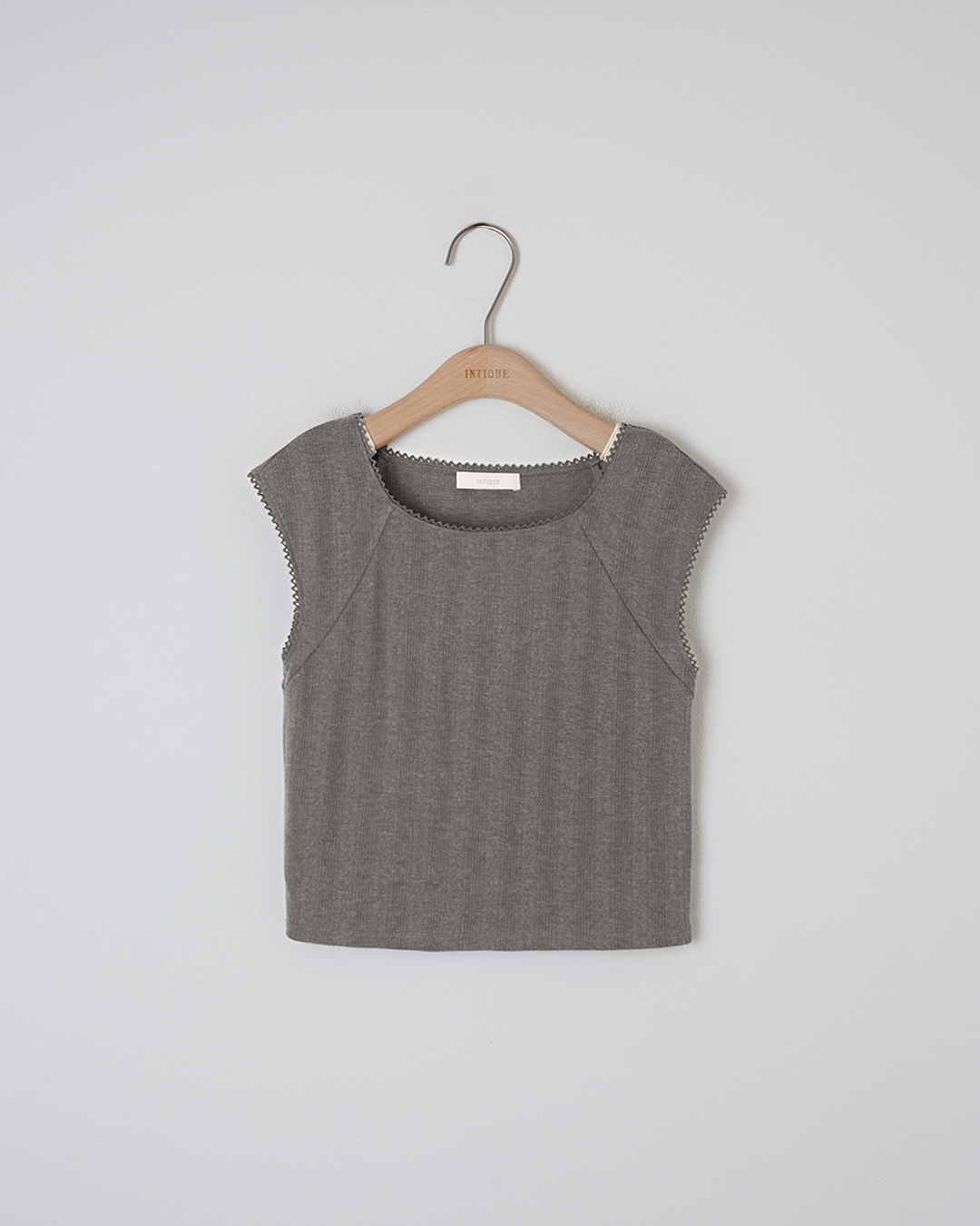 Lace Trimmed Square Neck Top_2