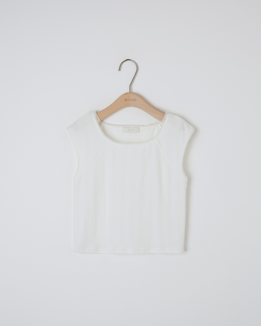 Lace Trimmed Square Neck Top_3
