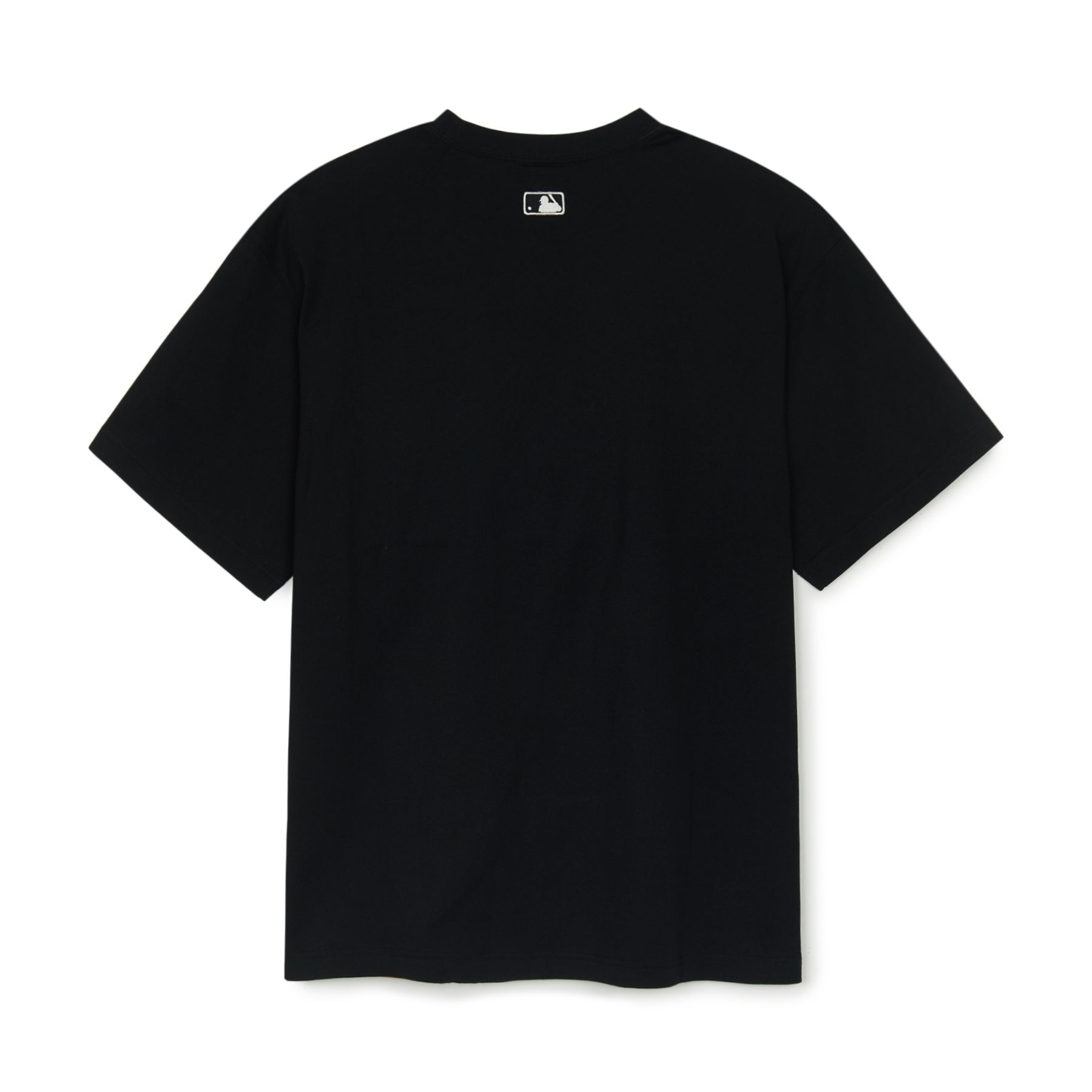 ☆MLB☆Lettering Overfit Short-sleeve T-shirt 男女兼用 半袖 MLB男女情侣同款T恤ny洋基队休闲短袖潮3ATSM0243-50BKS【价格
