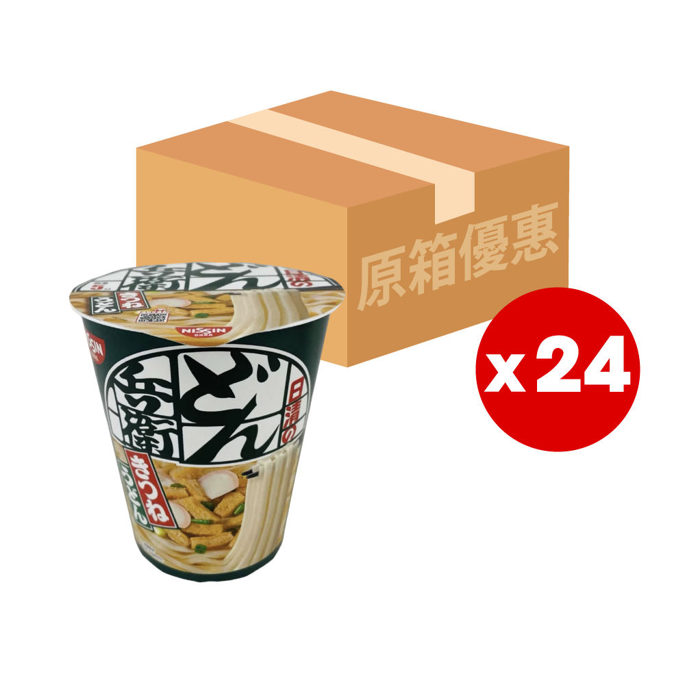 📦[原箱優惠] 日清 咚兵衛日式腐皮杯烏冬 (82克) x24件_0