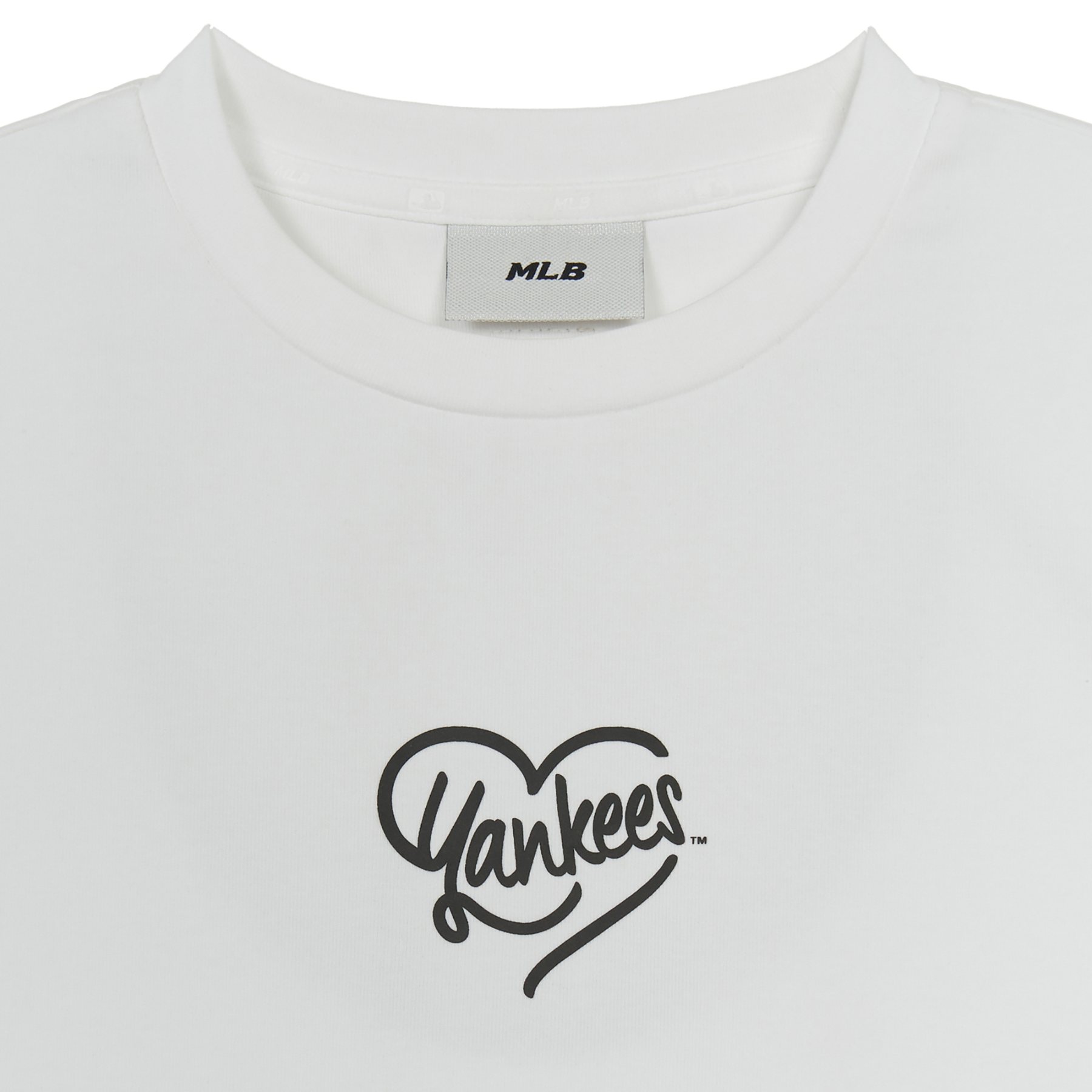 ☆MLB☆HEART SMALL LOGO OVER FIT T-SHIRT 男女兼用 韓国 半袖 MLB KOREA heart small logo t-shirt