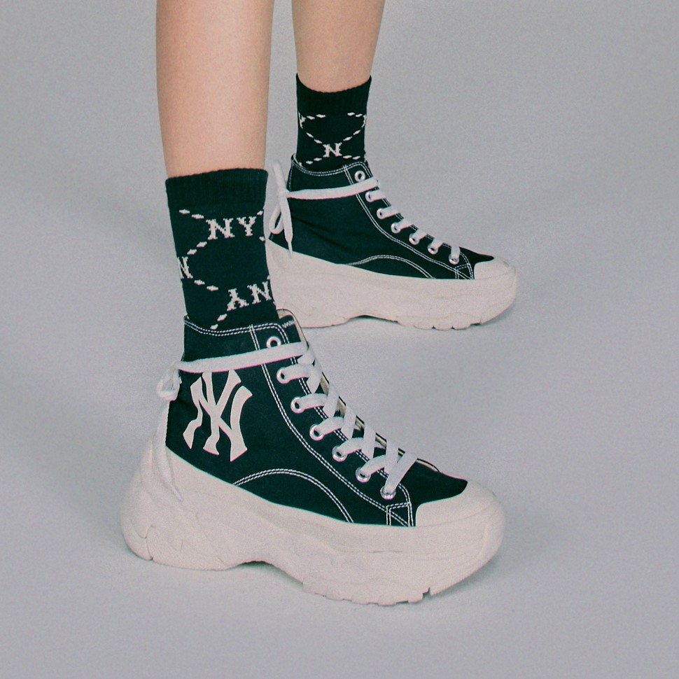 CHUNKY HIGH系列 NEW YORK YANKEES 高筒老爹鞋 DADDY SHOES