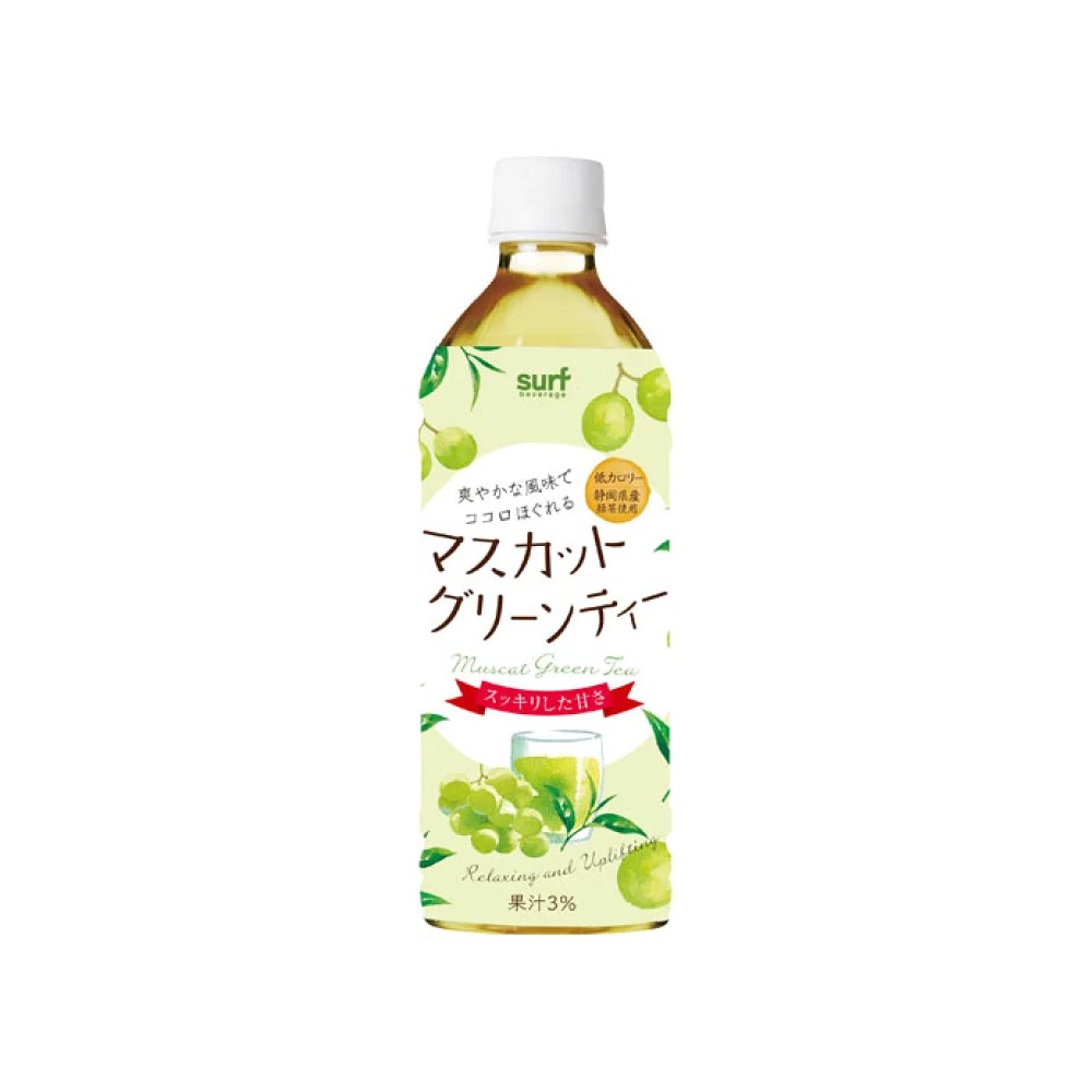 Surf 青提子綠茶(500毫升)_0