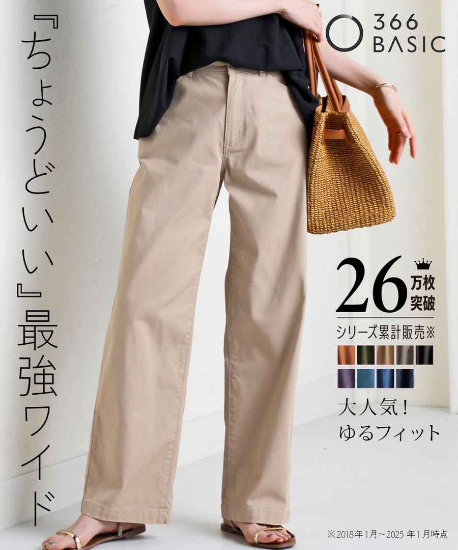 nissen 寬鬆剪影牛仔寬腿褲(下檔68cm) (日本女裝及大尺碼適用) NSBOY0725A0014 SS25