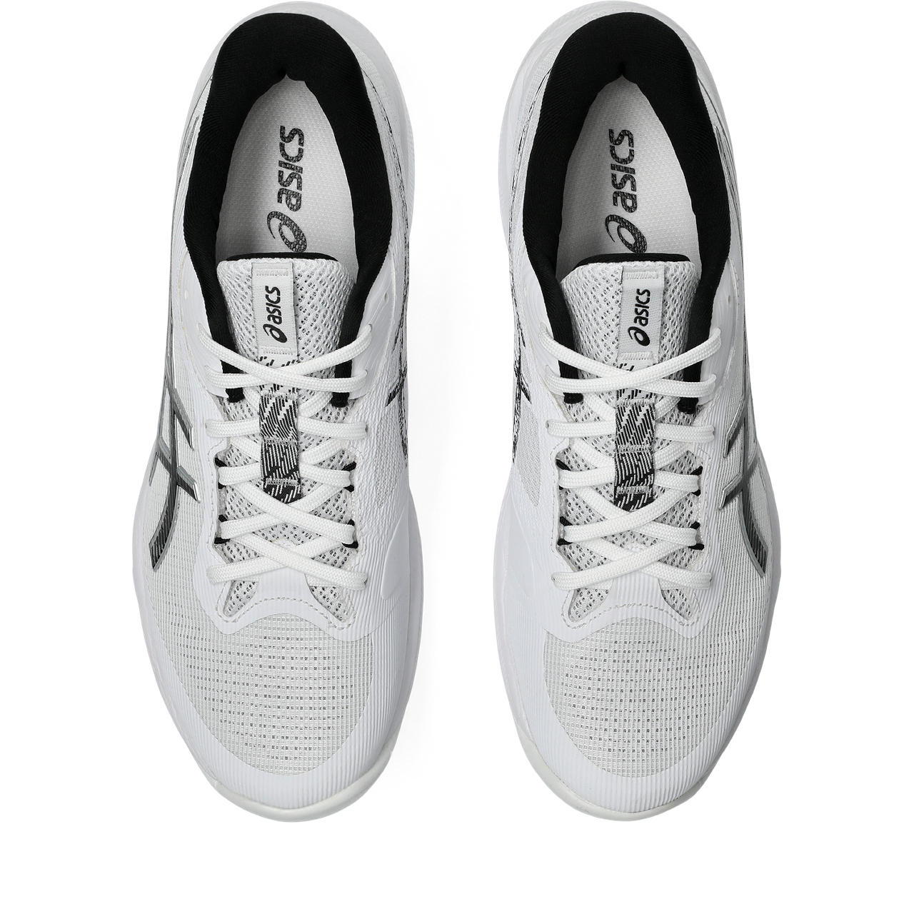 ASICS NETBURNER BALLISTIC ホワイト/ブラック ASICS Netburner Ballistic FF 4 White Black Men's - 1051A088