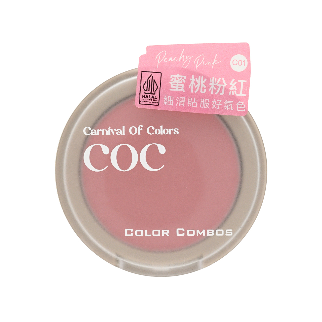Color Combos 花漾柔紗胭脂 #C01 Peachy Pink 蜜桃粉紅 5克- 香港莎莎網店