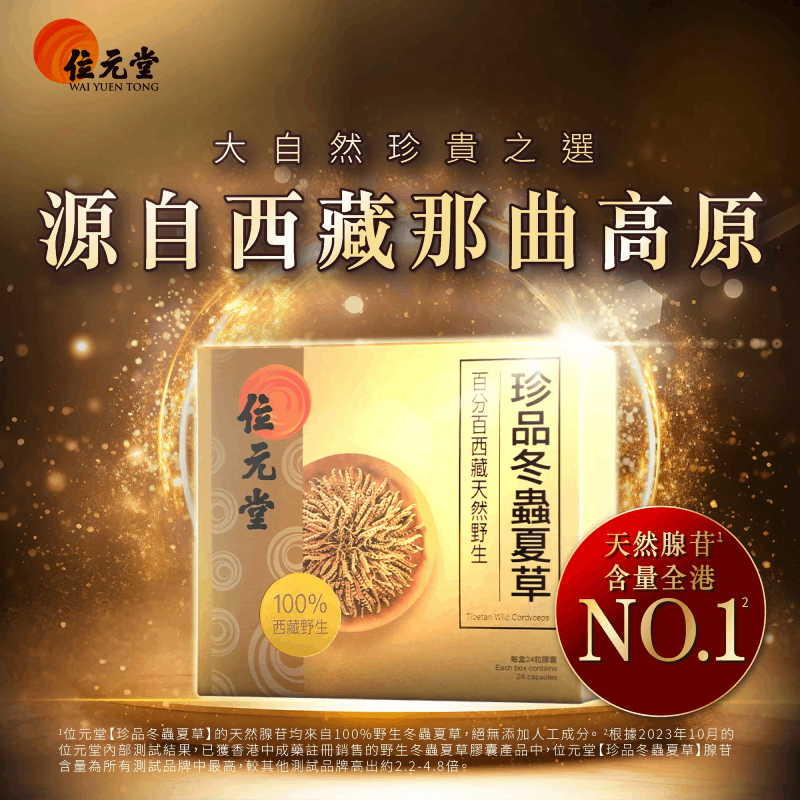 珍品冬蟲夏草24粒裝