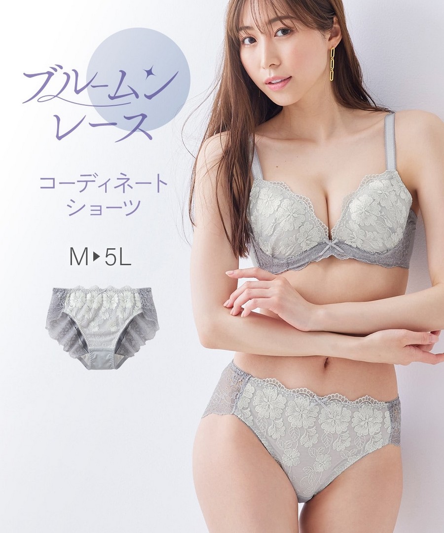 nissen 彈性蕾絲內褲 (日本女裝大尺碼內衣) NSDDD0125D0002 SS25