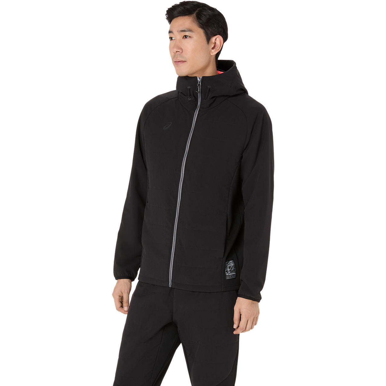 Men's Jackets | HYBRID INSULATION FLEECE HOODIE | ASICS Hong