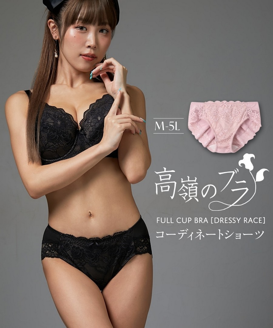 nissen 蕾絲搭配三角褲 (日本女裝大尺碼內衣) NSDDD0125D0011 FW25
