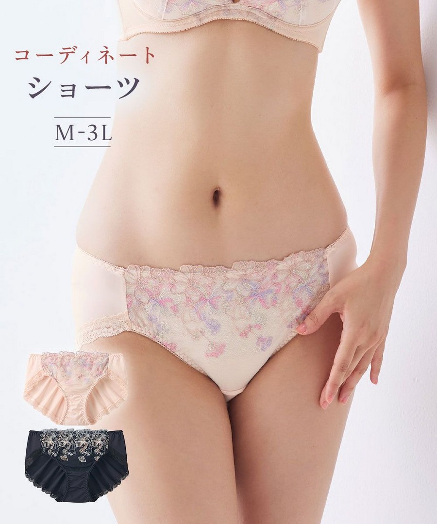 nissen 常規長度搭配內褲 (日本女裝大尺碼內衣) NSBMM0325E0002 FW25