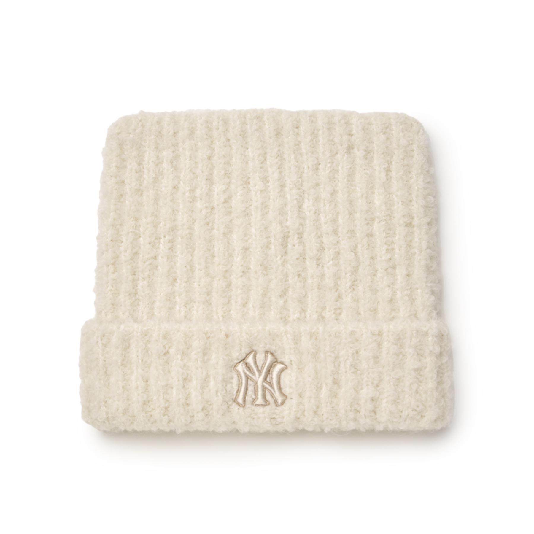 MLB 貓耳冷帽紐約洋基隊MLB PLUSH MEOWING BEANIE (3ABNB1156-50CRS