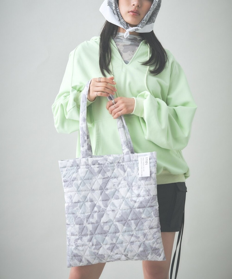 nissen 絎縫托特包 (日本女裝) NSBLJ0324E0018 FW25