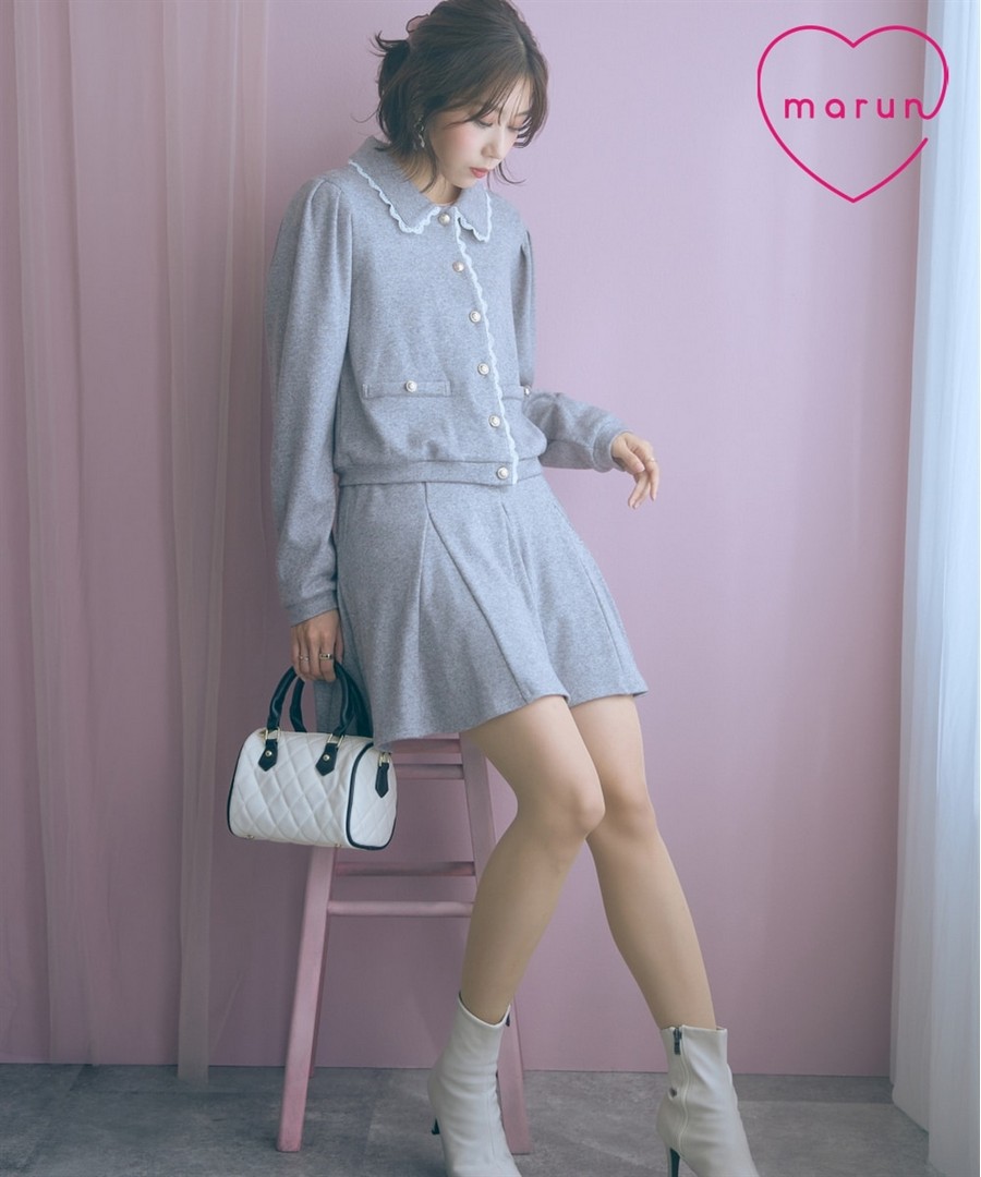 nissen 短款傘裙(marun) (日本女裝大尺碼) NSBNC0426A0004 FW25
