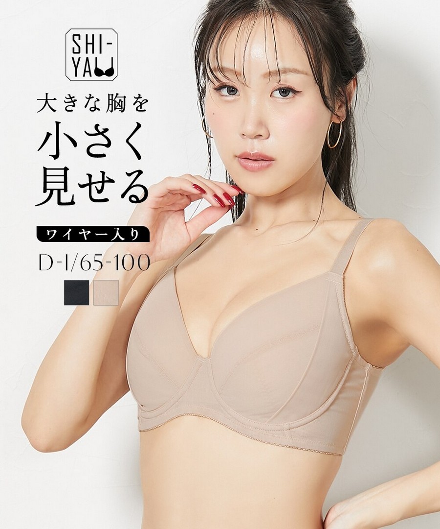 nissen [豐滿胸專用]顯胸小全罩杯內衣簡約款(DEFGHI杯) (日本女裝大尺碼內衣) NSCJC0226A0004 FW25