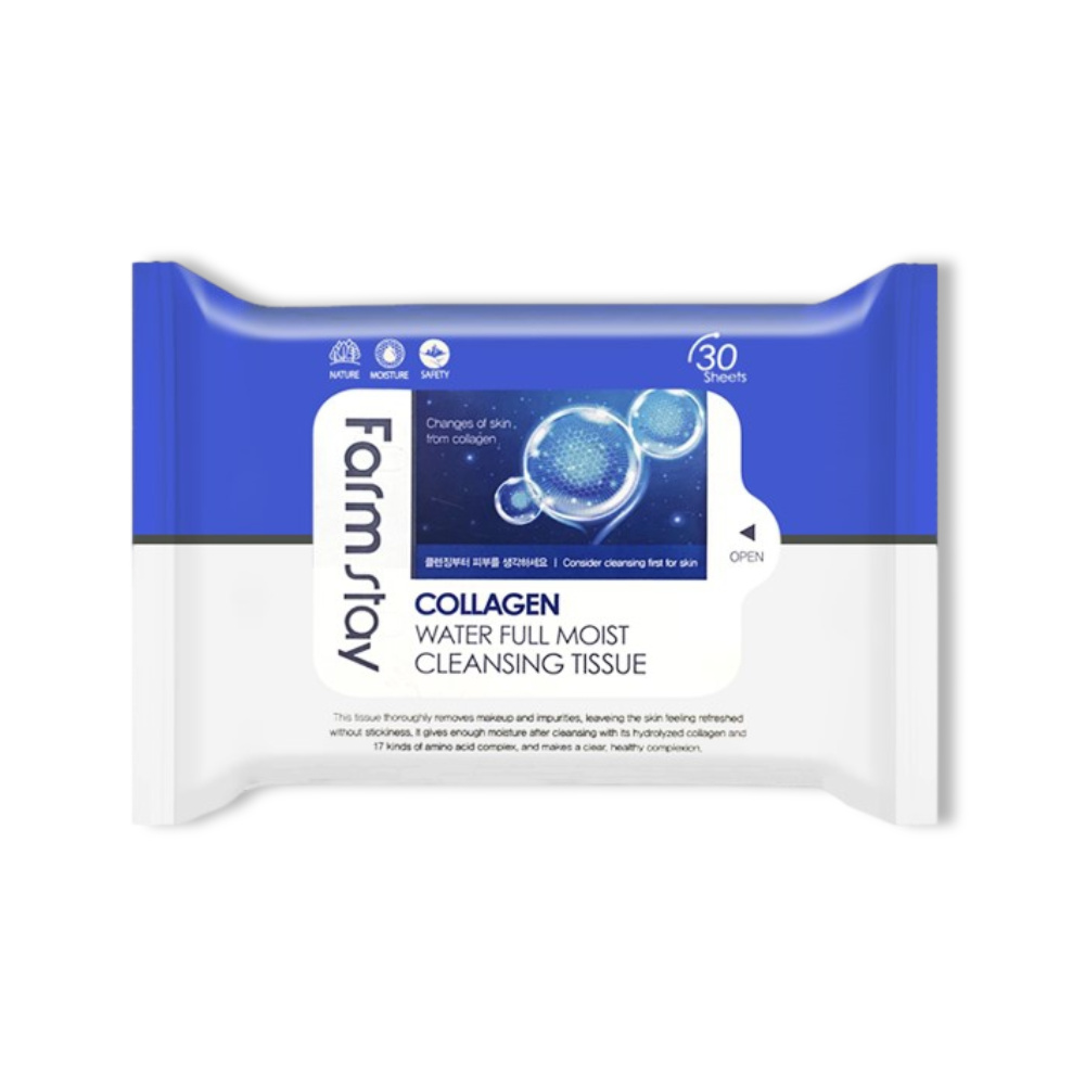 COLLAGEN WATER FULL MOIST CLEANSING TISSUE