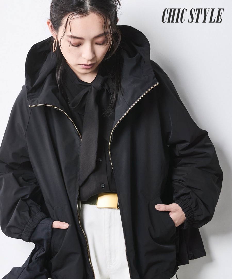 nissen 登山風衣外套(CHIC STYLE) (日本女裝大尺碼) NSAMR0126A0001 FW25