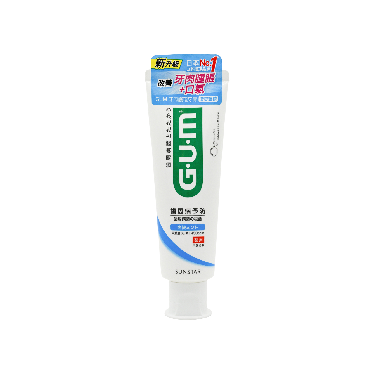 SUNSTAR G.U.M Dental Toothpaste Fresh Mint 120g- Sasa eShop
